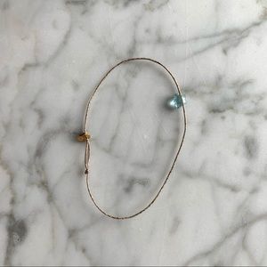 SD light blue star charm bracelet